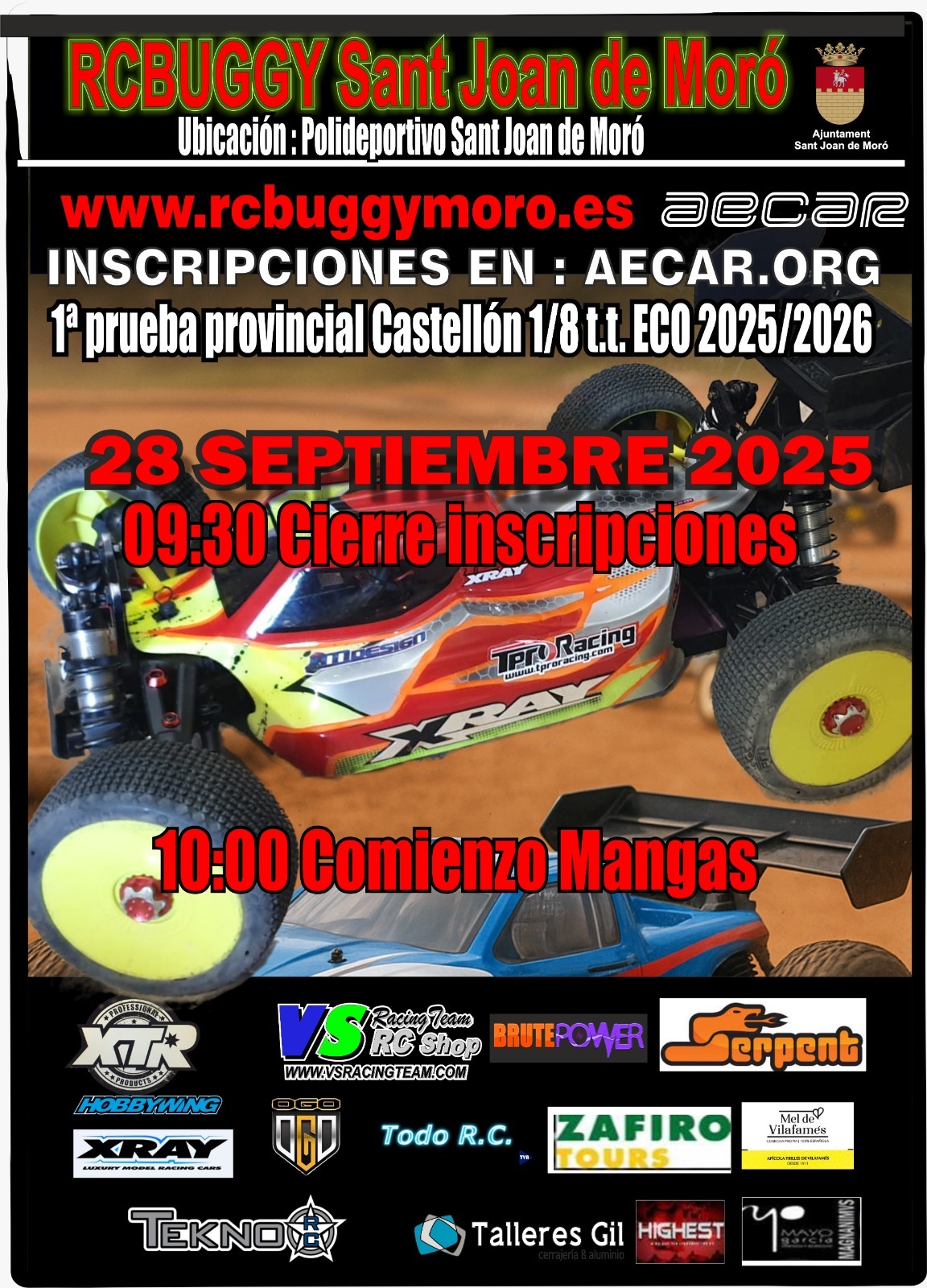 Cartel 1º prueba